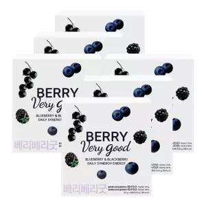 베리베리굿 켈리베리 유기농 블랙베리+블루베리 50gX10포X6박스