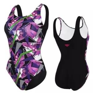 XBLUE 여자 아쿠아로빅 원피스 수영복 N160