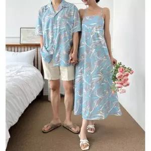 프릴원피스 미디원피스 커플 여성스커트 썸머룩 니트원피스 드레스