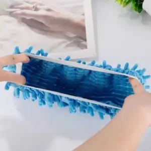 청소 슬리퍼 실내화 걸레 탈부착 발걸레 극세사 2p 1쌍 (WFKAEJZ)