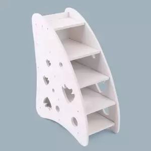 정리용 조립식 소품 수납함 4칸 다용도 정리대 정리 박스 (WFKA5J1)