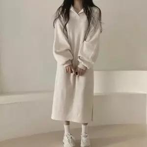 보트넥 홈웨어 프릴 단아한 정장 롱셔츠 결혼식하객 베이직 가을하객 오버핏