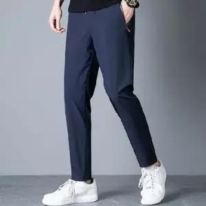 여름 데일리팬츠 바지 허리밴딩팬츠 슬랙스 여름용 남자 3색 팬츠 정장핏