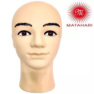 [마타하리 이용사 민두] (대) 연습용 통가발 마네킹 천혜사 천혜인 덧가발(대) 호환 커트파마 시험연습용