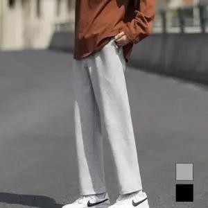 남성 밴딩조거팬츠 스판조거팬츠 와이드슬랙스 츄리닝 팬츠 여름바지 밴딩팬츠