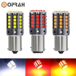루보식 Oprah  브전구 1156 LED 전구 방향 지시등 bay15d 캔버스 7440 7443 T20 3030SMD 12V ba15s p21w 1