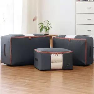 이불 수납 정리함 방수 박스 다용도 의류 보관함 리빙 대형 (WFKAWP4)