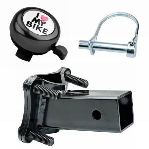 [미국배송] 위라이드 스페어 히치 및 벨 키트용 공동 조종사 자전거 트레일러