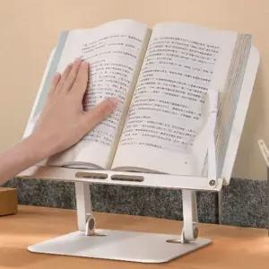 각도 조절 알루미늄 강력한 폴딩 독서대 가볍고 슬림 (WFKB7R8)