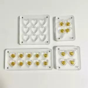 프리미엄 보관함 금테크 악세사리 추천 콩알금 아크릴 보석함 귀금속 케이스 주얼리 케이스 조개 비즈