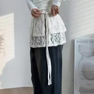 [아이우먼] 캉캉레이스매듭스커트 YPV921M512 빅사이즈