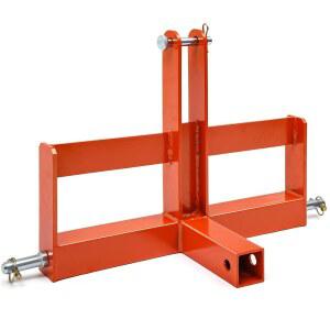 [미국배송] 카테고리 1 3PT 트랙터 퀵 히치 드로바 어댑터 부착물과 여행 가방 무게 브래킷이 있는 GAONM 3 포인트 트레일러