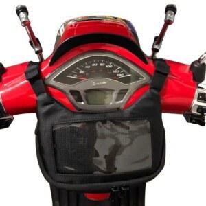 스쿠터 파 슈퍼커브 프론트백 커버 옐로우 독일 바이크 바닥 소프트 수납가방 슬라이딩