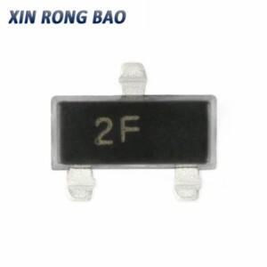 호환 100 개/몫 트랜지스터 MMBT2907ALT1G 2F SOT-23 0.8A/60V SMD