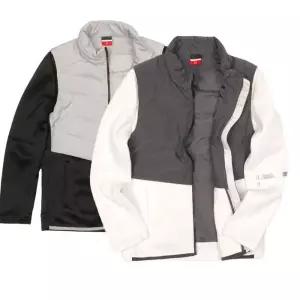 [프로셀러] 남녀공용 라운드 얇은패딩 경량 커플룩 배색 생활방수