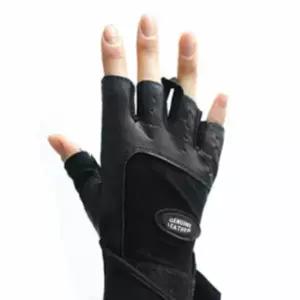 가죽 헬스장갑 이중밴드형 S 턱걸이 풀업 운동 장갑