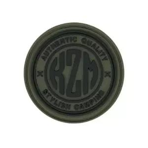 카즈미 와펜 캠핑 가방 찍찍이 와펜 패치 원형 카키 (WFKBIGJ)