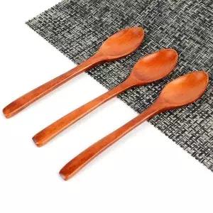 원목 수저 롱 스푼 티스푼 커피 긴 (WFKBE5R)