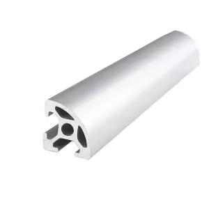 1pcs 실버 유럽 표준 2020R 알루미늄 프로파일 하프 아크 앵글 3D 프린터 프레임 조립 라인 워크벤치 양극