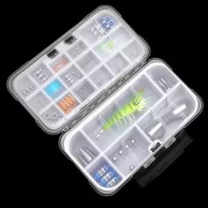 고품질 낚시 카키그린 소품케이스 미끼 태클박스 애기케이스 (WFKB74X)