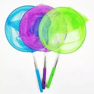 고품질 늘어나는 뜰채 물고기뜰채 잠자리채 곤충채집 망사주 (WFKB74W)