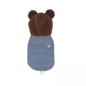 애견 겨울산책용 모자달린 후드 패딩조끼 P62229 외투