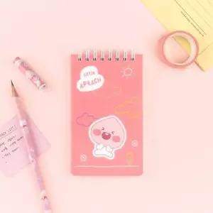 (카카오프렌즈) 카카오 러블리 PP커버 스프링수첩 어피치 개(1개입)