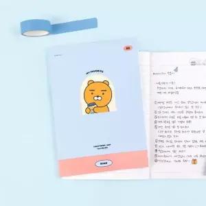 (카카오프렌즈) 카카오 B6 돔송창 노트 라이언 권(1개입)