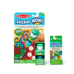 멜리사앤더그 스티커 와우 (리필 포함) - 공룡 코스트코