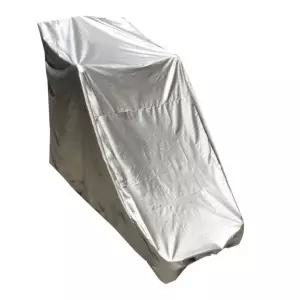 다용도 러닝머신 커버 방수 가정용 실버 방진 보호 천 베란다 L 200x95x150cm