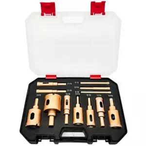 타일홀쏘 세트 유리 타일 타공기 용품 천공 홀커터 구멍뚫기