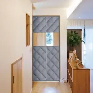 보온 단열 패딩 방풍커튼 현관 방문용 우풍차단 풀커버 겨울 찬바람 커튼 문풍지