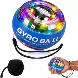 DIHFDBMU 자동 시동 파워 자이로 볼(2026 뉴 6레벨 컬러 시프트) 핸드 손목 팔뚝 트레이너 및 강화기 토크