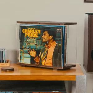 LP 보관함 정리함 레코드판 진열대 랙