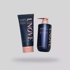 [어노브] 어노브 딥 데미지 리페어 듀오 웜페탈 샴푸 500g + 트리트먼트 EX 320ml 대용량