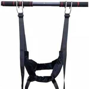 수평 바 가정용 경추 목 견인 장치 를 위한 후크가 있는 스트레처 하네스