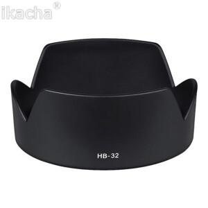 Black HB-32 Petal Lens Hood For NIKON호환 AF-S DX 18-70 18-105mm f/3.5-5.6G IF-ED HB 32 Camera