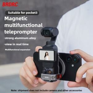 포켓 3 마그네틱 마운트  폰 홀더 합금 확장 어댑터 (콜드 슈 포함) DJI호환 오즈모 크리에이터 콤보 액세