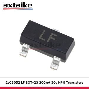 50PCS 2SC3052 SOT-23 마킹: LF 200mA 0.2A 50V 150mW hFE:250-500 SMD NPN 트랜지스터