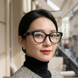 샤넬안경 버터플라이 트리플 펄 안경테 CH3440H A75266