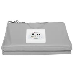 전신 온열매트 사우나 가정용 전신발열 원적외선 1인용 실버