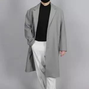 WWO 남자 빅사이즈 타임리스 무드 싱글 코트