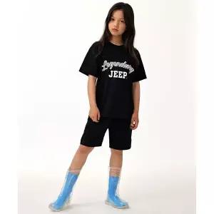 매장정품 JEEP 지프 JEEPKIDS 폴라베어 빅로고 셋업_BK KP5TSU181BK_KP5TPU981BK 835825