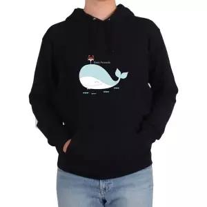 [하프클럽/]후드티 고래 게 친구 해양동물 우정그림 다양한 색상 사이즈