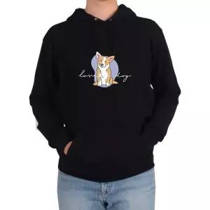 [하프클럽/]후드티 강아지 러브 애정 사랑 우정그림 다양한 색상 사이즈