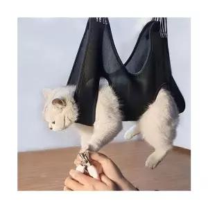 [하프클럽/]강아지 미용 발톱 거치대 해먹 셀프 고양이 받침대 거치대 깎이