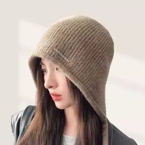 지앤지 따뜻한 겨울  니트 보넷 보닛햇 버킷햇 벙거지모자