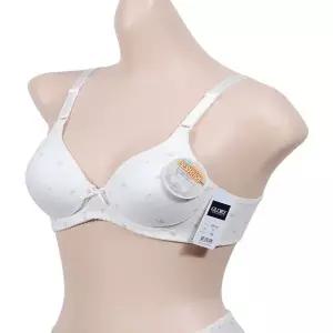 [하프클럽/]스타일리시한 노와이어 브라 주니어 3단계 A컵 패턴 디자인 편안