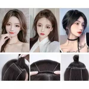 볼륨 헤어피스 붙임머리 부분가발 221022 WB1983C