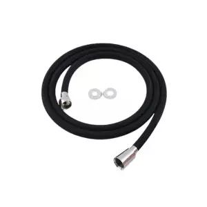 [골드스마일]수전 샤워기줄 물때 없는 무독실리콘 1.8M 블랙